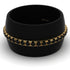 Men's Black Diamond Studded Wedding Band - Anthony No. 4